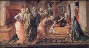 Fra Filippo Lippi The Infant St Ambrose's Mirache of the Bees oil painting on canvas